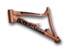 Logo on Aluminum Bike Frame Image