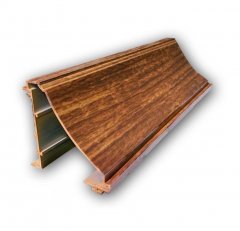 Wood Print on Metal Crown molding